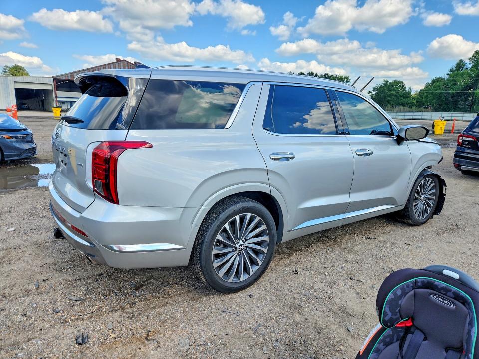 2024 Hyundai Palisade VIN KM8R7DGE8RU768290 COPART salvage auction — FRONT END, La - Cert Of Title-Salvage, sold $8,600 on 2026-07-17 (photo 3)
