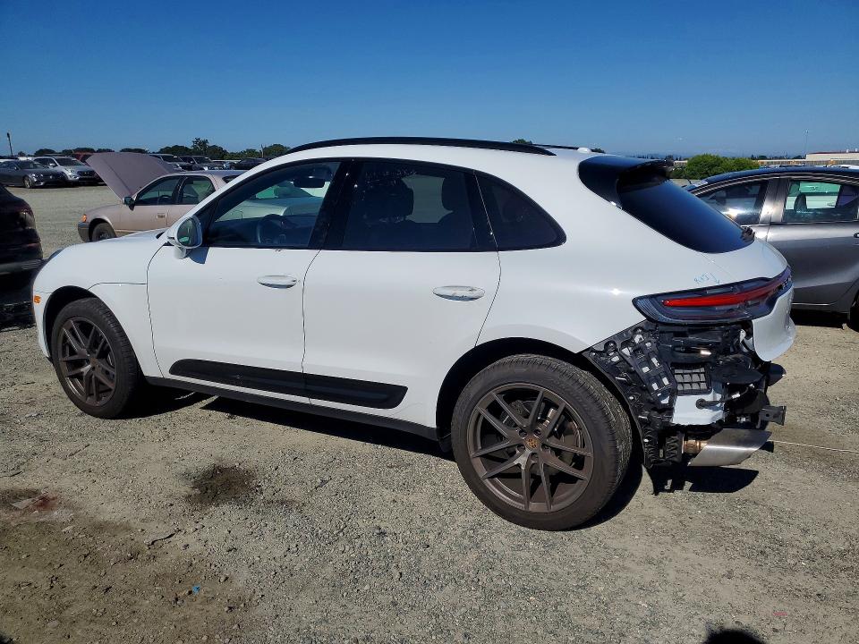 2024 Porsche Macan VIN WP1AA2A50RLB20401 COPART salvage auction — REAR END, Ca - Salvage Certificate, sold $34,750 on 2026-07-02 (photo 2)