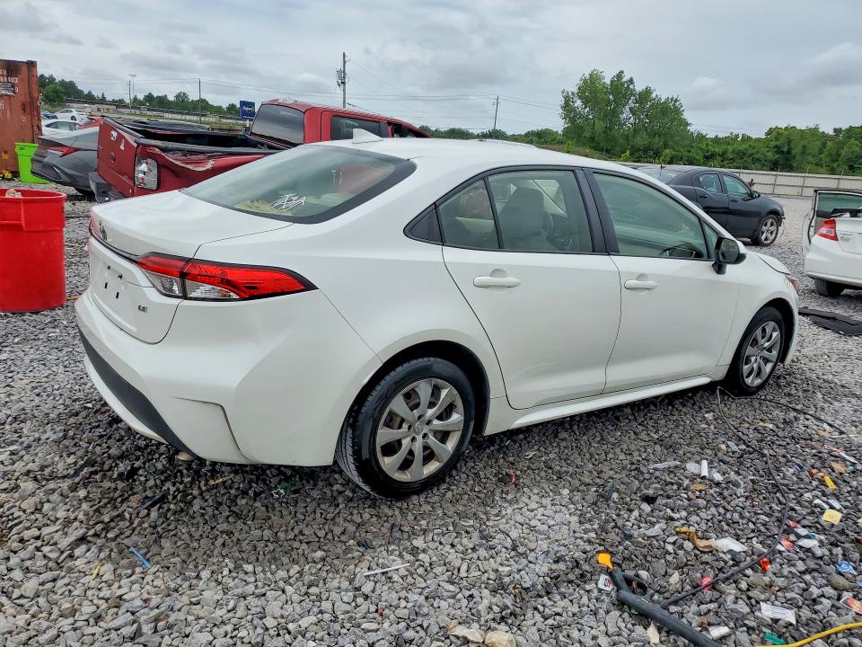 2020 Toyota VIN JTDEPRAE5LJ005614 COPART salvage auction — SIDE, Al - Cert Of Title-Salvage Title, sold $4,150 on 2026-07-07 (photo 3)