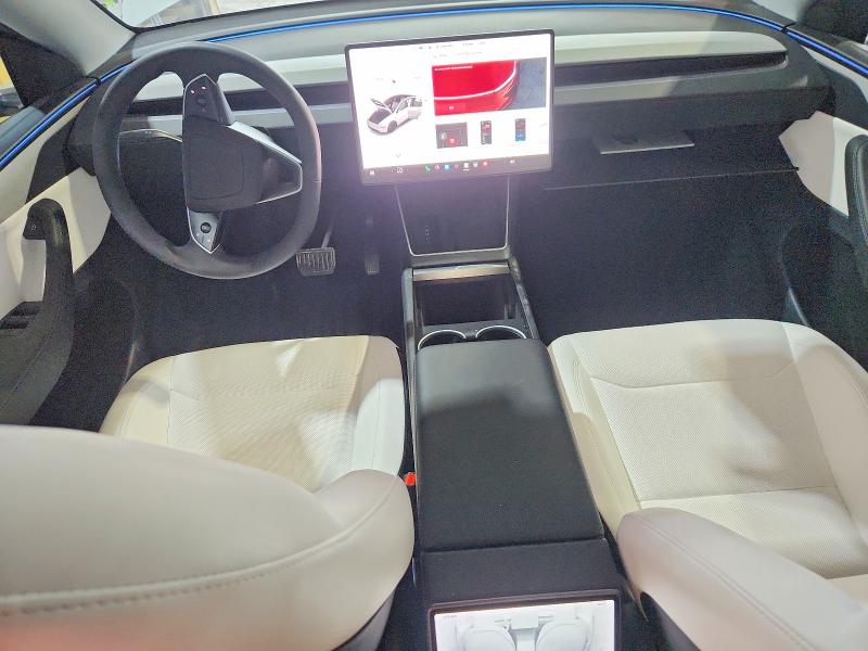 2026 Tesla VIN 7SAYGDEE0TF339618 COPART salvage auction — HAIL, Mo - Salvage Certificate Of Title, sold $21,700 on 2026-07-28 (photo 8)