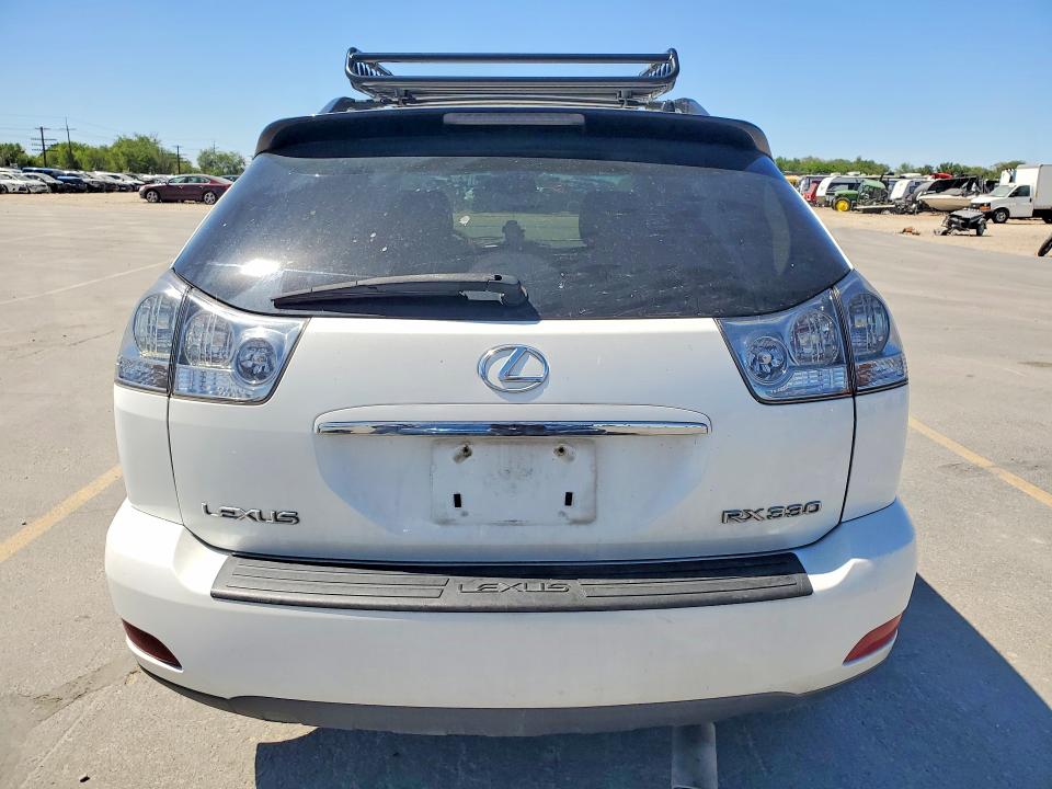 2006 Lexus Rx VIN 2T2HA31U46C100339 COPART salvage auction — REAR END, Id - Salvage Certificate Of Title, sold $825 on 2026-07-02 (photo 6)