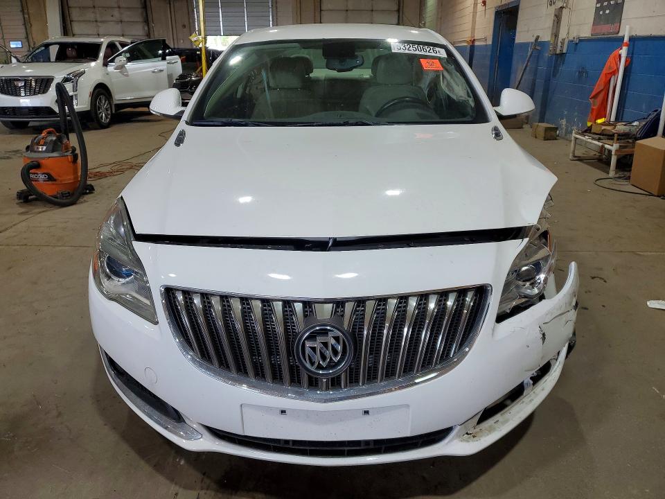 2014 Buick Regal VIN 2G4GK5EX7E9215847 COPART salvage auction — FRONT END, Mi - Certificate Of Title, sold $1,200 on 2026-07-03 (photo 5)