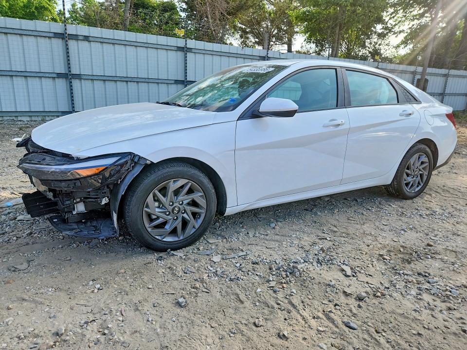 2024 Hyundai Elantra VIN KMHLM4DG0RU749298 COPART salvage auction — FRONT END, Salvage Title, sold $5,800 on 2026-07-14 (photo 1)
