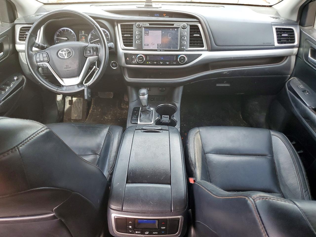 2015 Toyota Highlander VIN 5TDKKRFH6FS099613 COPART salvage auction — Hail, TX - CERTIFICATE OF TITLE, sold $8,600 on 2026-07-09 (photo 8)