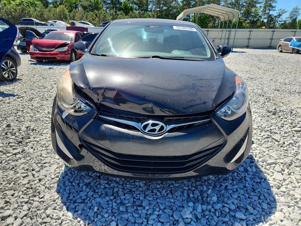 2013 Hyundai Elantra VIN KMHDH6AE5DU014123 COPART salvage auction — FRONT END, Ga - Cert Of Title-Salvage, sold $925 on 2026-07-07 (photo 5)