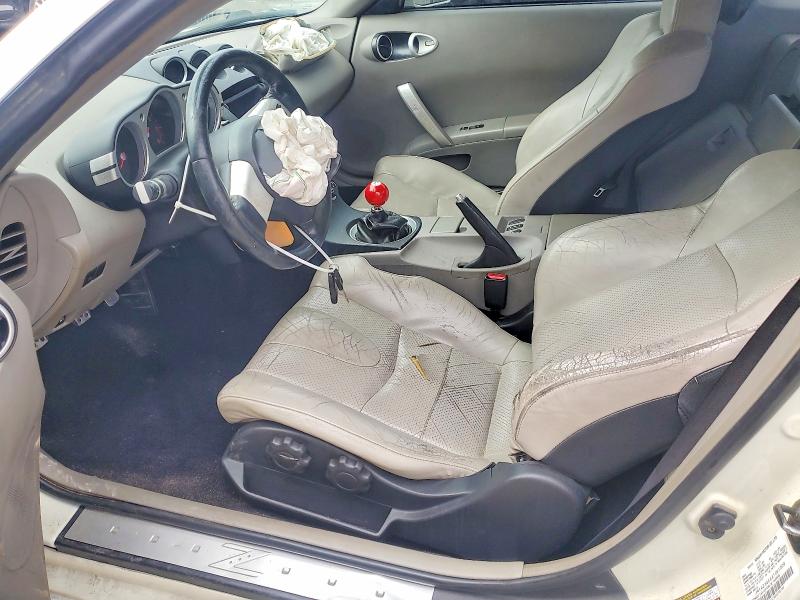 2004 Nissan 350z VIN JN1AZ34E64T061006 COPART salvage auction — FRONT END, Sc - Cert Of Title-Salvage, sold $275 on 2026-07-22 (photo 7)