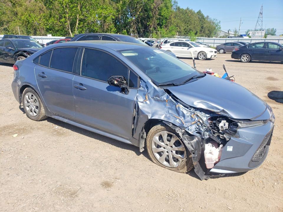 2020 Toyota Corolla VIN 5YFBPRBE5LP095733 COPART salvage auction — FRONT END, On - Bill Of Sale - Parts Only, sold $6,100 on 2026-07-14 (photo 4)