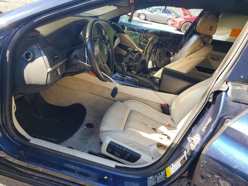 2015 BMW 6 series VIN WBA6B8C50FD453768 COPART salvage auction — BURN, Md - Cert Of Salvage > 75% Damage, sold $1,750 on 2026-07-10 (photo 7)