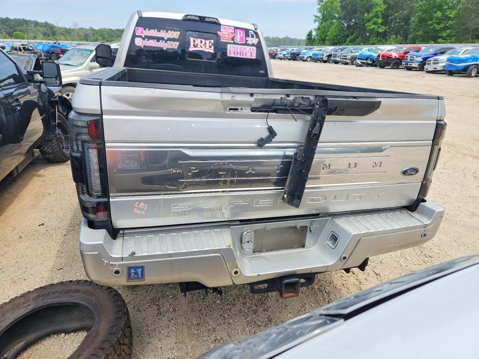 2017 Ford F-350 super duty VIN 1FT8W3BT7HEC36556 COPART salvage auction — ENGINE BURN, Sc - Cert Of Title-Salvage Non-Rem, sold $1,550 on 2026-07-20 (photo 6)