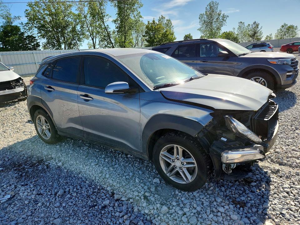2019 Hyundai Kona VIN KM8K12AA7KU340164 COPART salvage auction — FRONT END, MI - CERTIFICATE OF TITLE, sold $1,850 on 2026-07-09 (photo 4)