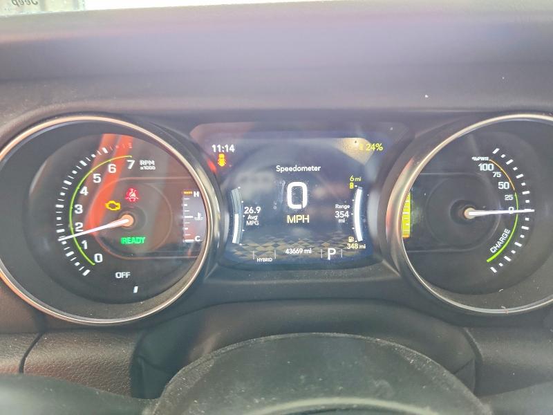 2023 Jeep Wrangler / VIN 1C4JJXR65PW621310 COPART salvage auction — MINOR DENT/SCRATCHES, Il - Certificate Of Title, sold $21,750 on 2026-07-02 (photo 9)
