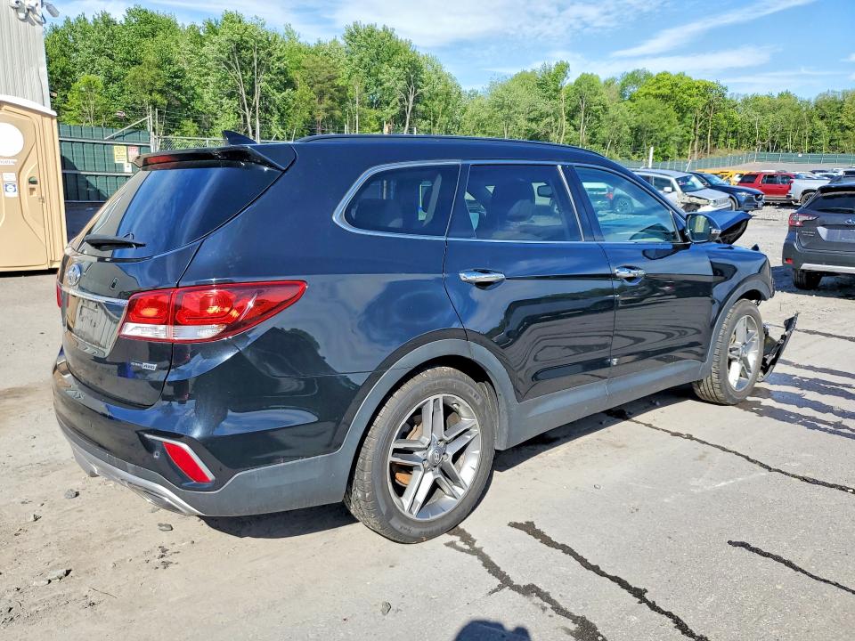 2018 Hyundai Santa fe VIN KM8SRDHF9JU280070 COPART salvage auction — FRONT END, Pa - Certificate Of Salvage, sold $2,300 on 2026-07-15 (photo 3)