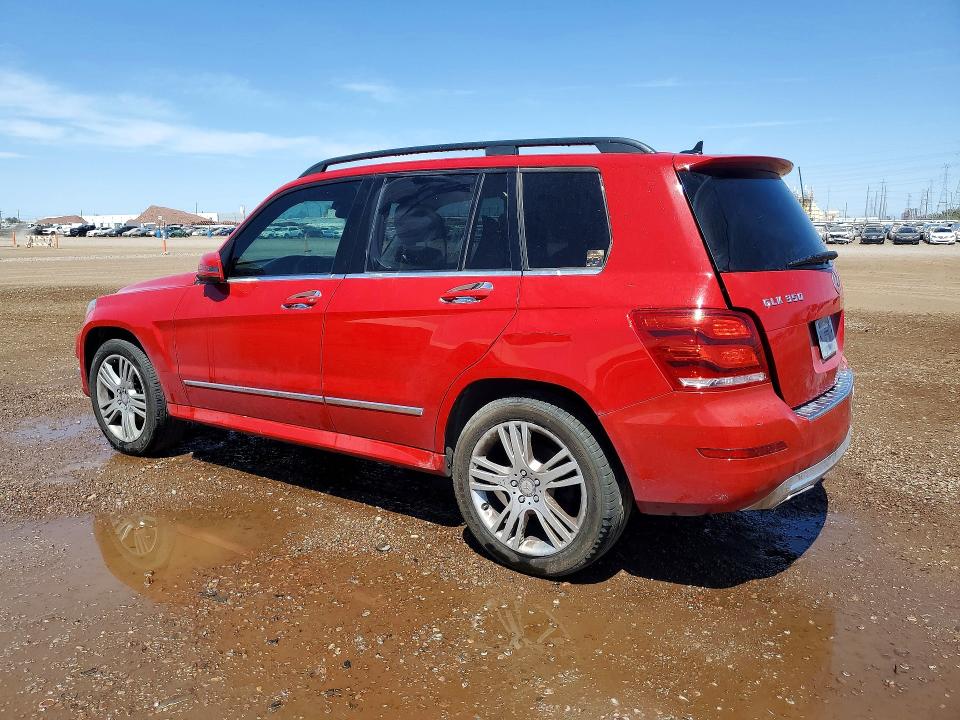 2014 Mercedes-benz Glk-class VIN WDCGG8JB4EG197658 COPART salvage auction — REAR END, AZ - CERTIFICATE OF TITLE, sold $1,950 on 2026-07-24 (photo 2)