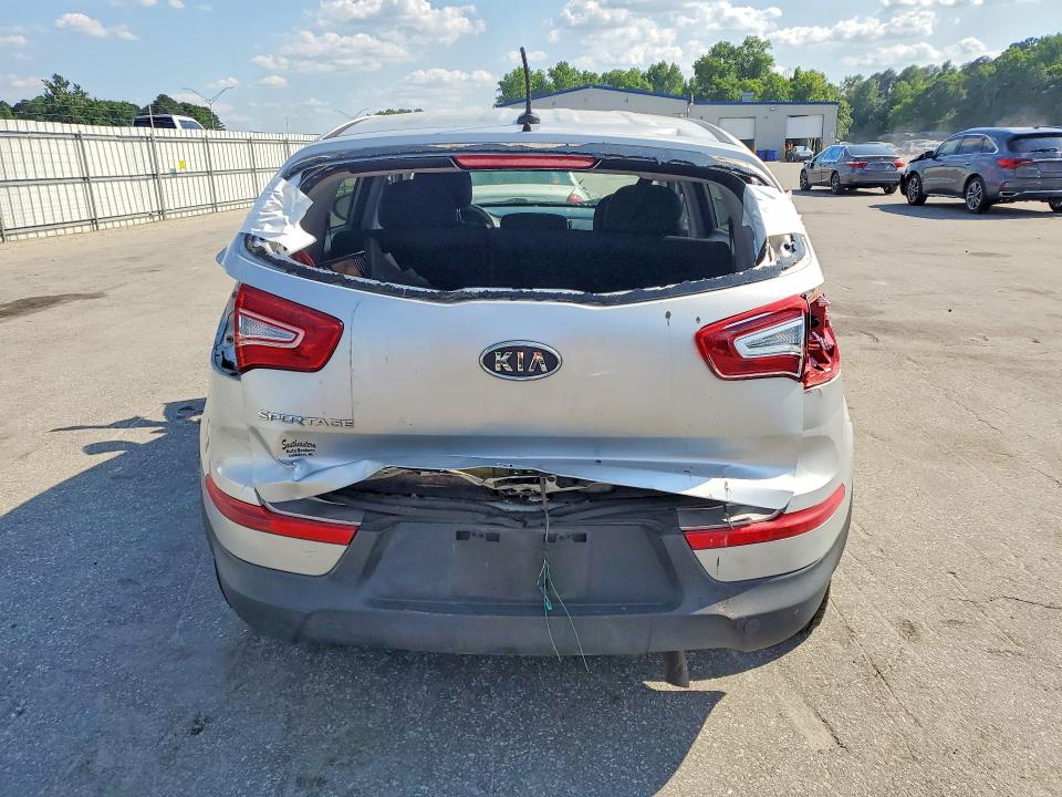 2011 Kia Sportage VIN KNDPB3A2XB7097504 COPART salvage auction — FRONT END, Nc - Salvage Certificate Of Title, sold $275 on 2026-07-30 (photo 6)