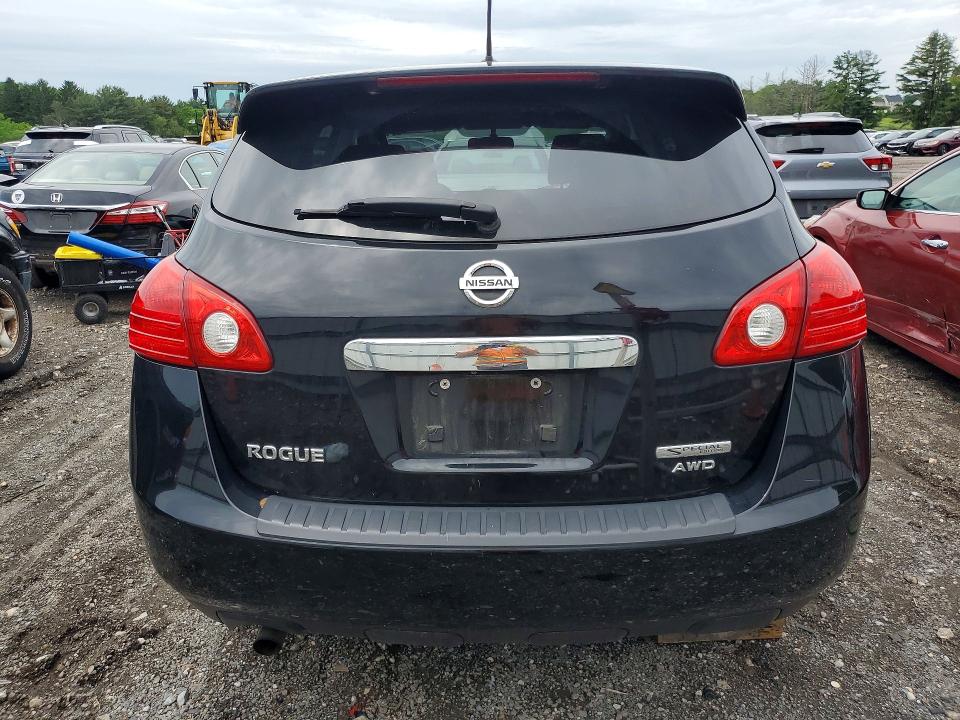 2013 Nissan Rogue VIN JN8AS5MV4DW119338 COPART salvage auction — FRONT END, Md - Cert Of Salvage > 75% Damage, sold $525 on 2026-07-06 (photo 6)