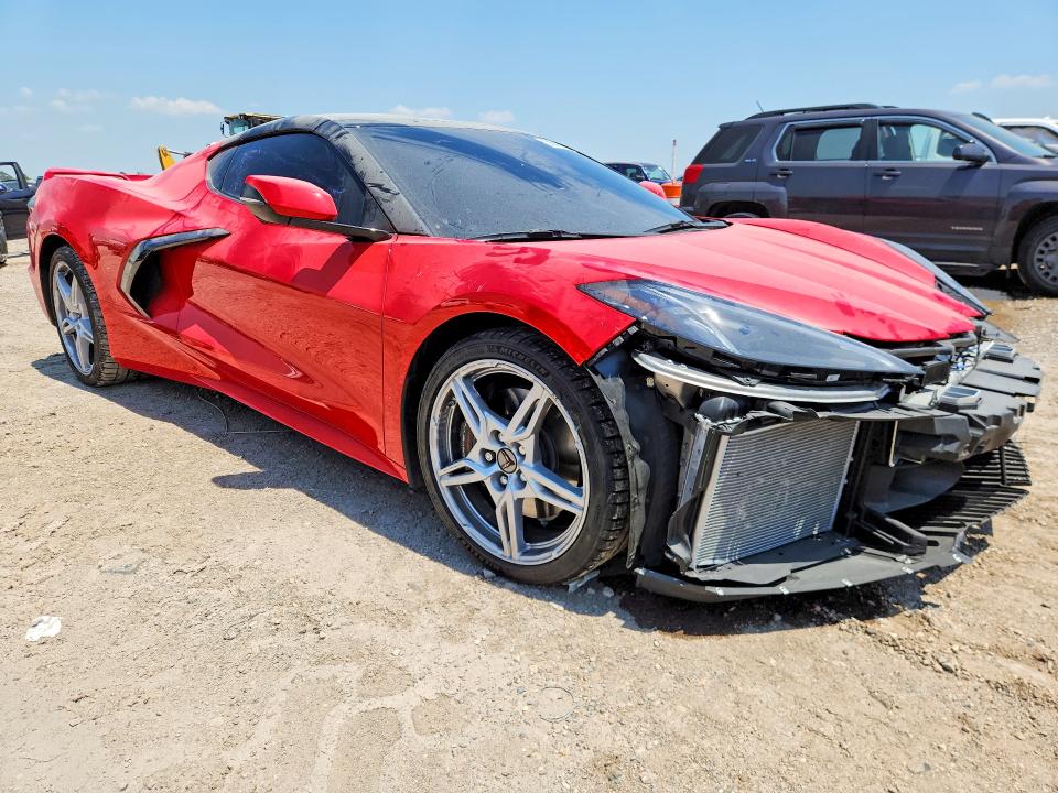 2020 Chevrolet VIN 1G1Y62D43L5107182 COPART salvage auction — SIDE, Tx - Salvage Vehicle Title, sold $36,750 on 2026-07-06 (photo 4)
