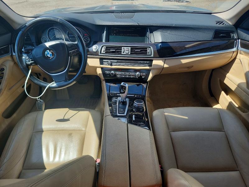 2015 BMW 5er VIN WBA5A7C58FD625974 COPART salvage auction — ROOF, Nj - Certificate Of Title, sold $1,100 on 2026-07-21 (photo 8)