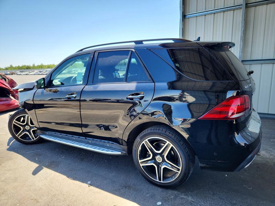2018 Mercedes-benz Gle class VIN 4JGDA5JB5JB172408 COPART salvage auction — FRONT END, Ca - Salvage Certificate, sold $4,250 on 2026-07-09 (photo 2)