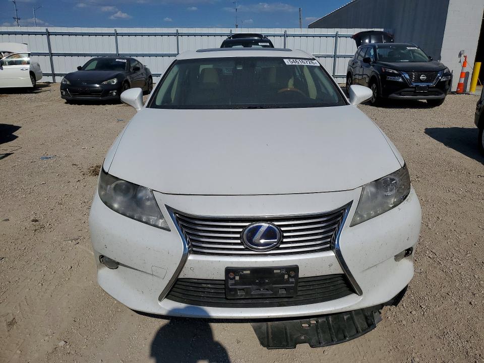 2013 Lexus ES VIN JTHBW1GG3D2011678 COPART salvage auction — REAR END, IA - CERT OF TITLE-SALVAGE TITLE, sold $1,600 on 2026-07-08 (photo 5)