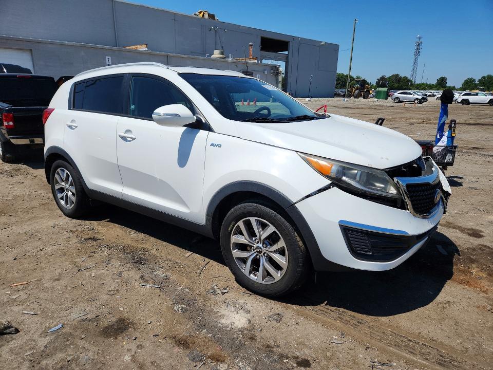 2014 Kia Sportage VIN KNDPBCAC6E7662909 COPART salvage auction — FRONT END, Va - Cert Of Title - Salvage, sold $1,750 on 2026-07-22 (photo 4)