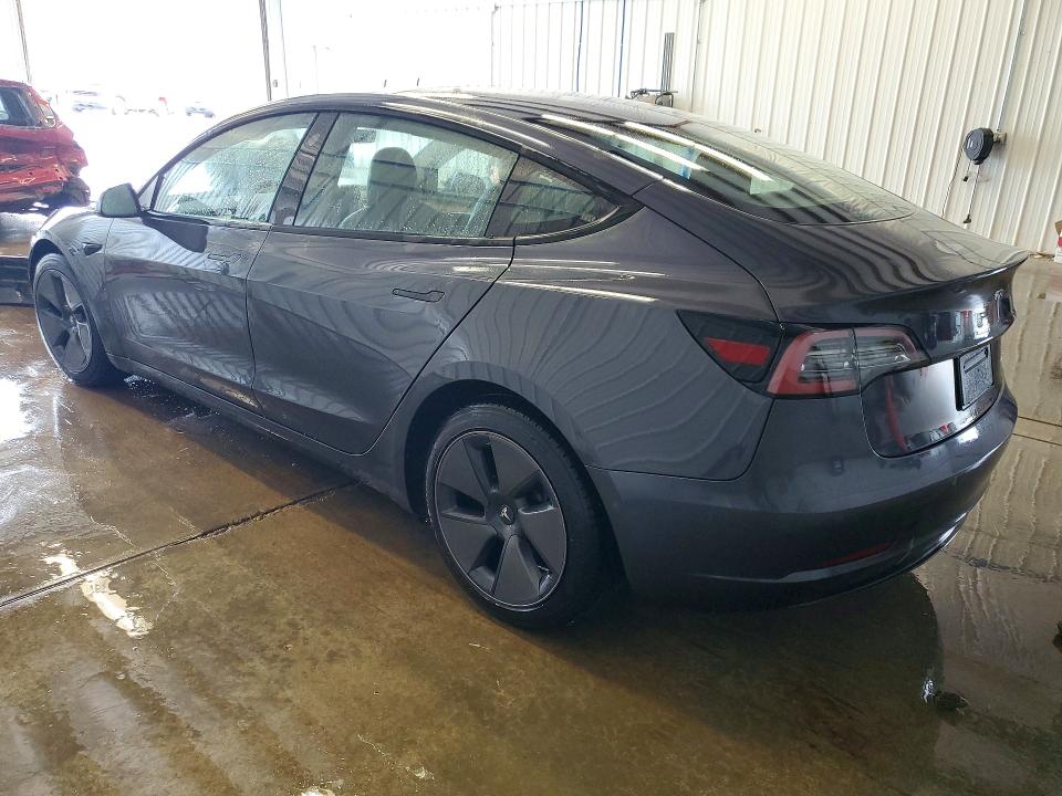 2021 Tesla Model 3 VIN 5YJ3E1EB5MF979696 COPART salvage auction — FRAME DAMAGE, Pa - Certificate Of Salvage, sold $500 on 2026-07-29 (photo 2)