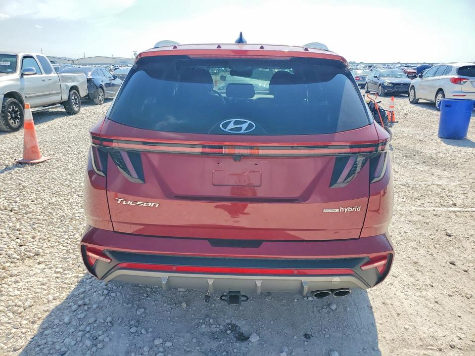 2024 Hyundai Tucson VIN KM8JFCD13RU186450 COPART salvage auction — FRONT END, Tx - Salvage Vehicle Title, sold $6,300 on 2026-07-23 (photo 6)