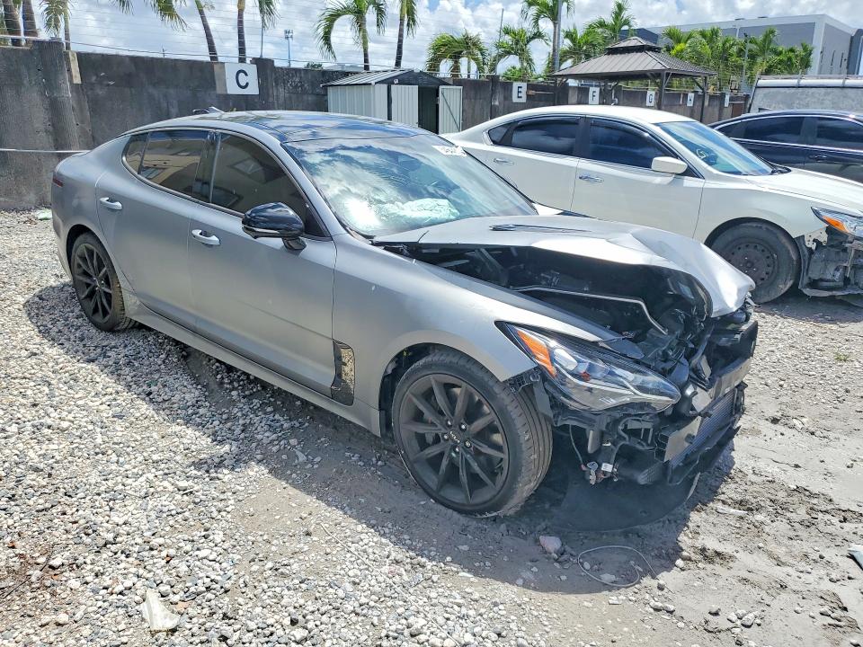 2023 Kia Stinger VIN KNAE55LC7P6134745 COPART salvage auction — FRONT END, Fl - Cert Of Title Slvg Rebuildable, sold $7,800 on 2026-07-31 (photo 4)