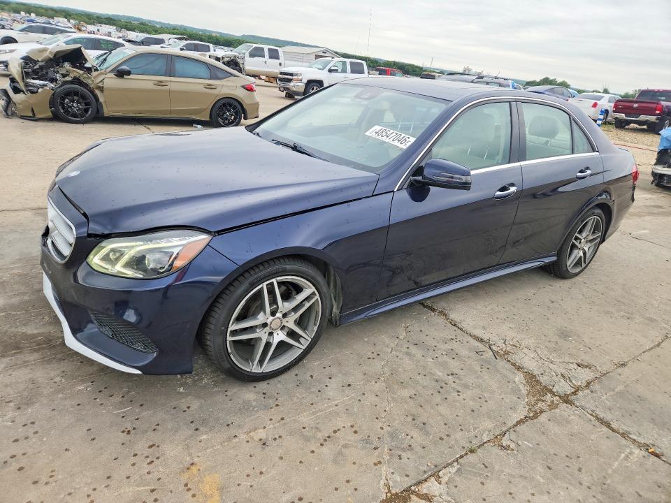 2016 Mercedes-benz E-klasse VIN WDDHF8JB5GB231769 COPART salvage auction — FRONT END, Tx - Salvage Vehicle Title, sold $3,550 on 2026-07-20 (photo 1)