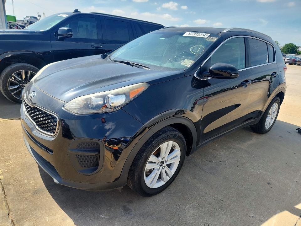 2017 Kia Sportage VIN KNDPM3AC8H7237691 COPART salvage auction — MECHANICAL, OK - CERTIFICATE OF TITLE, sold $3,250 on 2026-07-02 (photo 1)