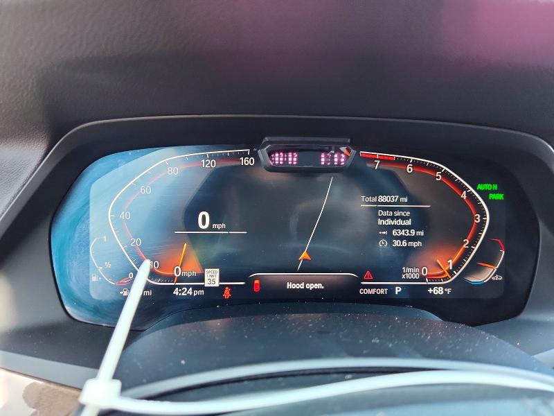 2020 BMW X5 VIN 5UXCR6C05L9B09296 COPART salvage auction — FRONT END, Ky - Cert Of Title-Salvage, sold $19,900 on 2026-07-30 (photo 9)