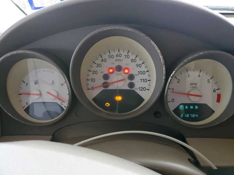 2008 Dodge Caliber VIN 1B3HB48B28D673341 COPART salvage auction — REAR END, Tx - Salvage Vehicle Title, sold $275 on 2026-07-10 (photo 9)
