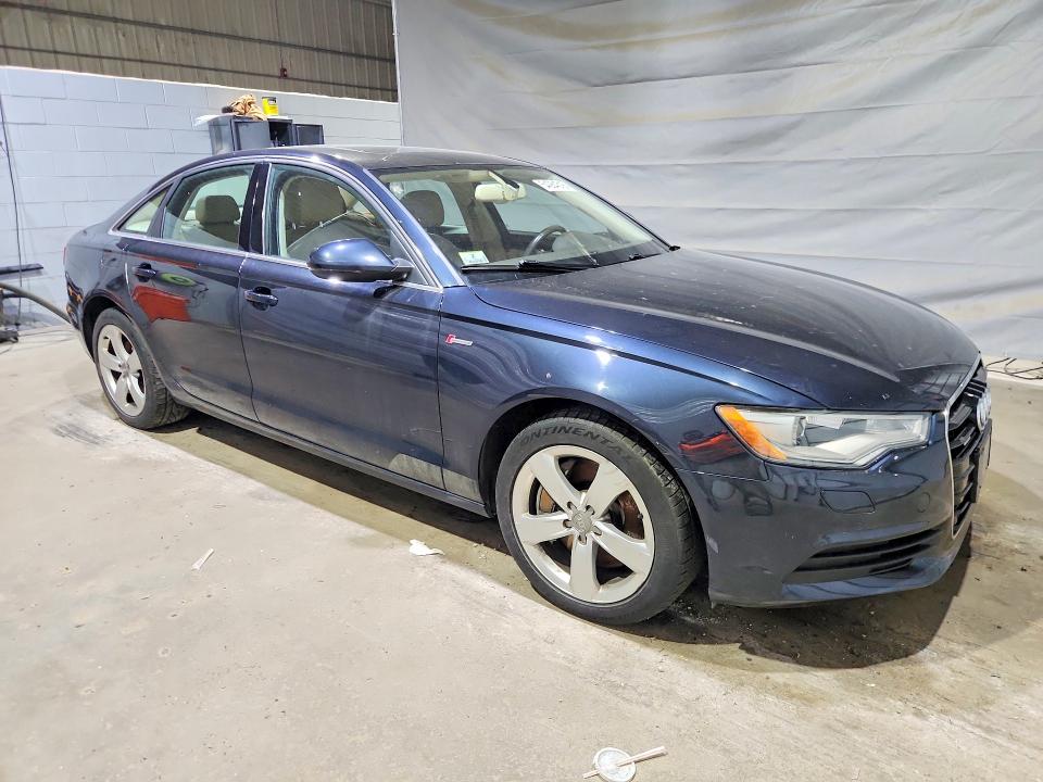 2012 Audi A6 VIN WAUBGAFC1CN004946 COPART salvage auction — FRONT END, Nh - Certificate Of Title, sold $975 on 2026-07-14 (photo 4)