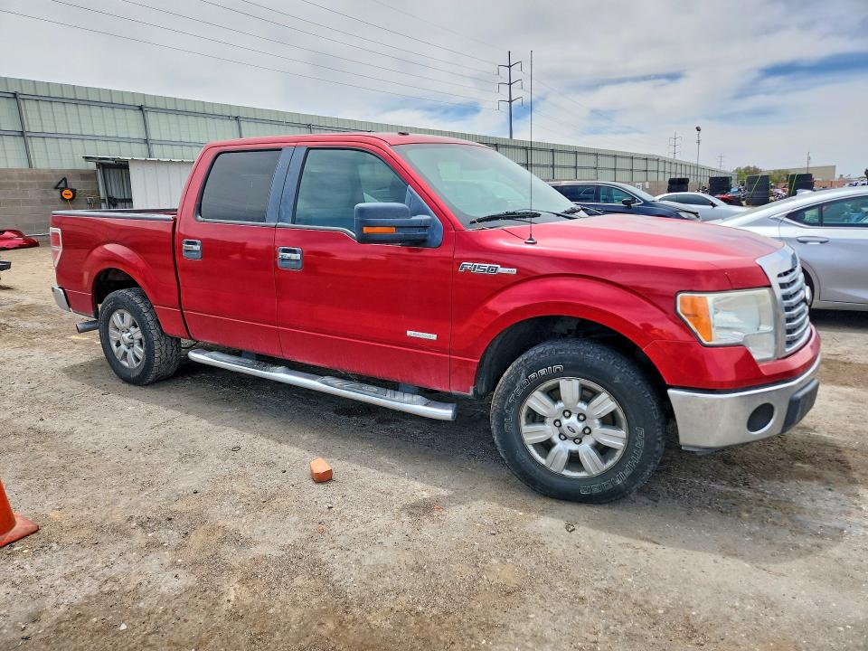 2012 Ford F-150 lightning VIN 1FTFW1CT8CFA96028 COPART salvage auction — MINOR DENT/SCRATCHES, NM - CERTIFICATE OF TITLE, sold $1,850 on 2026-07-03 (photo 4)
