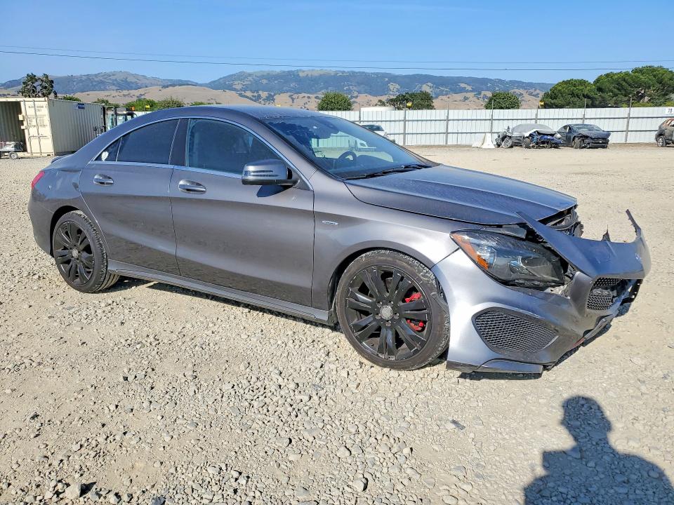2015 Mercedes-benz Cla-klasse VIN WDDSJ4EB1FN213533 COPART salvage auction — FRONT END, CA - SALVAGE CERTIFICATE, sold $800 on 2026-07-02 (photo 4)
