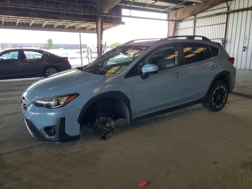 2021 Subaru Xv VIN JF2GTAPC3MH393254 COPART salvage auction — FRONT END, Ca - Salvage Certificate, sold $3,150 on 2026-07-13 (photo 1)