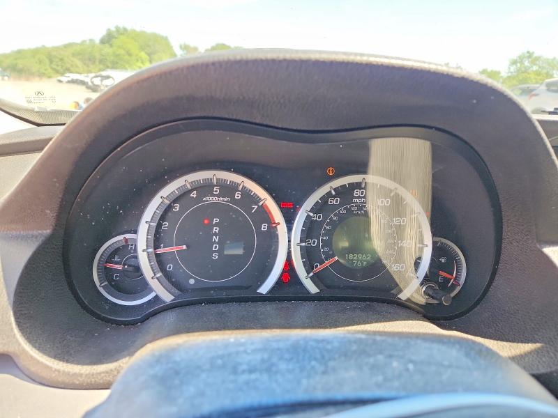 2010 Acura Tsx VIN JH4CU2F67AC021791 COPART salvage auction — REAR END, Md - Cert Of Salvage > 75% Damage, sold $450 on 2026-07-07 (photo 9)