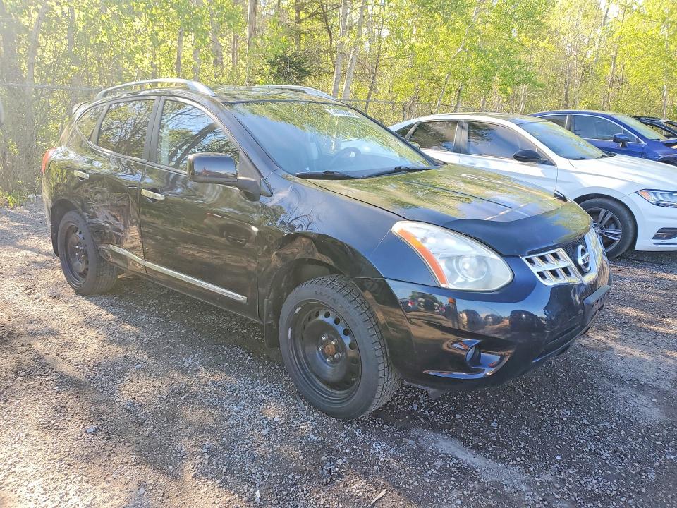 2013 Nissan Rogue VIN JN8AS5MV8DW105703 COPART salvage auction — SIDE, On - Permit No Brand - Unfit, sold $300 on 2026-07-23 (photo 4)
