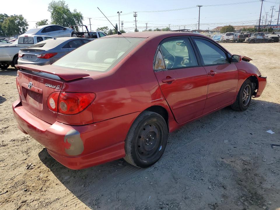 2007 Toyota Corolla VIN 1NXBR30E57Z901455 COPART salvage auction — FRONT END, Ca - Dis/Dlr/Exp Only Clean Title, sold $775 on 2026-07-09 (photo 3)