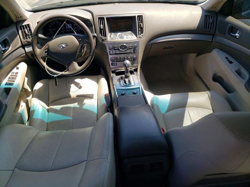 2015 Infiniti Q40 VIN JN1CV6AP3FM502342 COPART salvage auction — FRONT END, Ca - Salvage Certificate, sold $1,950 on 2026-07-08 (photo 8)