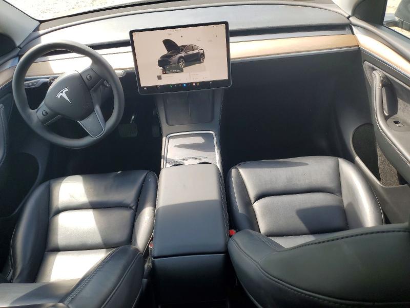 2023 Tesla Model y VIN 7SAYGDEE1PF865889 COPART salvage auction — FRONT END, MA - CERT OF TITLE-SALVAGE, sold $6,700 on 2026-07-23 (photo 8)