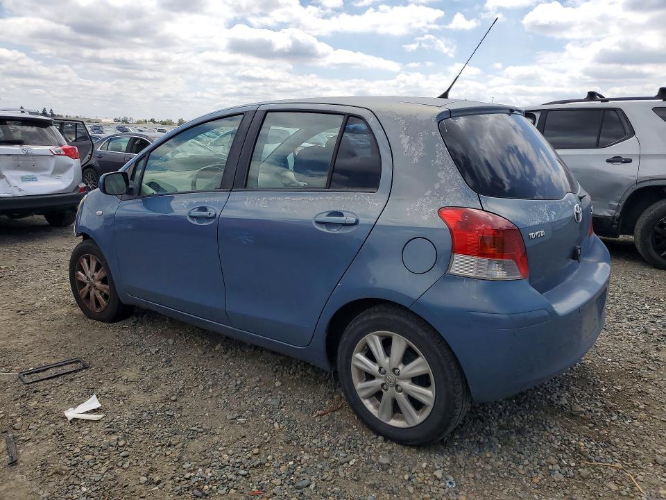 2011 Toyota Yaris VIN JTDKT4K30B5334968 COPART salvage auction — FRONT END, Ca - Salvage Certificate, sold $15 on 2026-07-28 (photo 2)