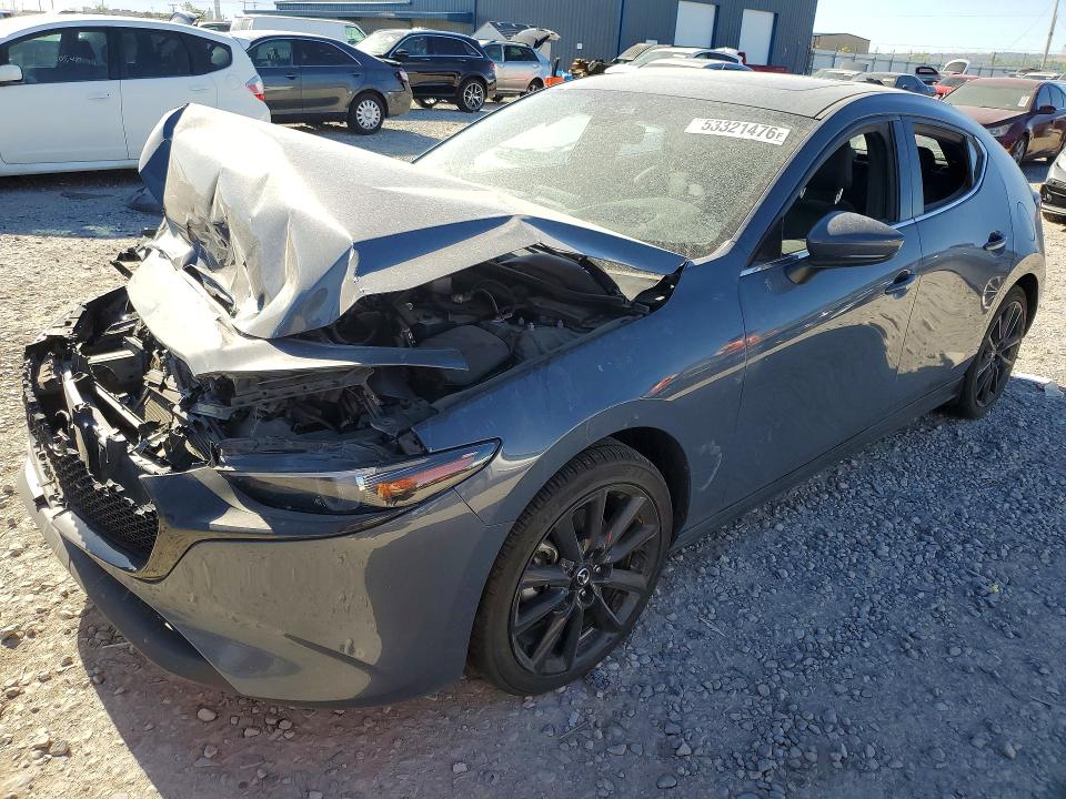 2023 Mazda 3 VIN JM1BPBMM1P1604836 COPART salvage auction — FRONT END, UT - SALVAGE CERTIFICATE, sold $2,600 on 2026-07-03 (photo 1)