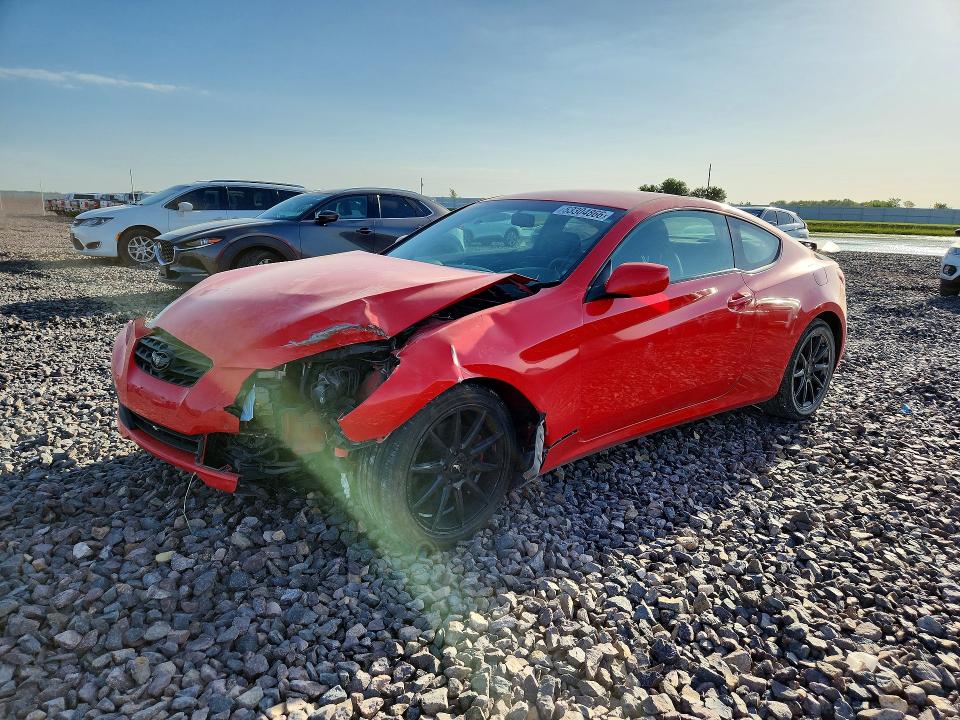 2011 Hyundai Genesis VIN KMHHT6KD9BU059911 COPART salvage auction — FRONT END, Mo - Salvage Certificate Of Title, sold $250 on 2026-07-06 (photo 1)