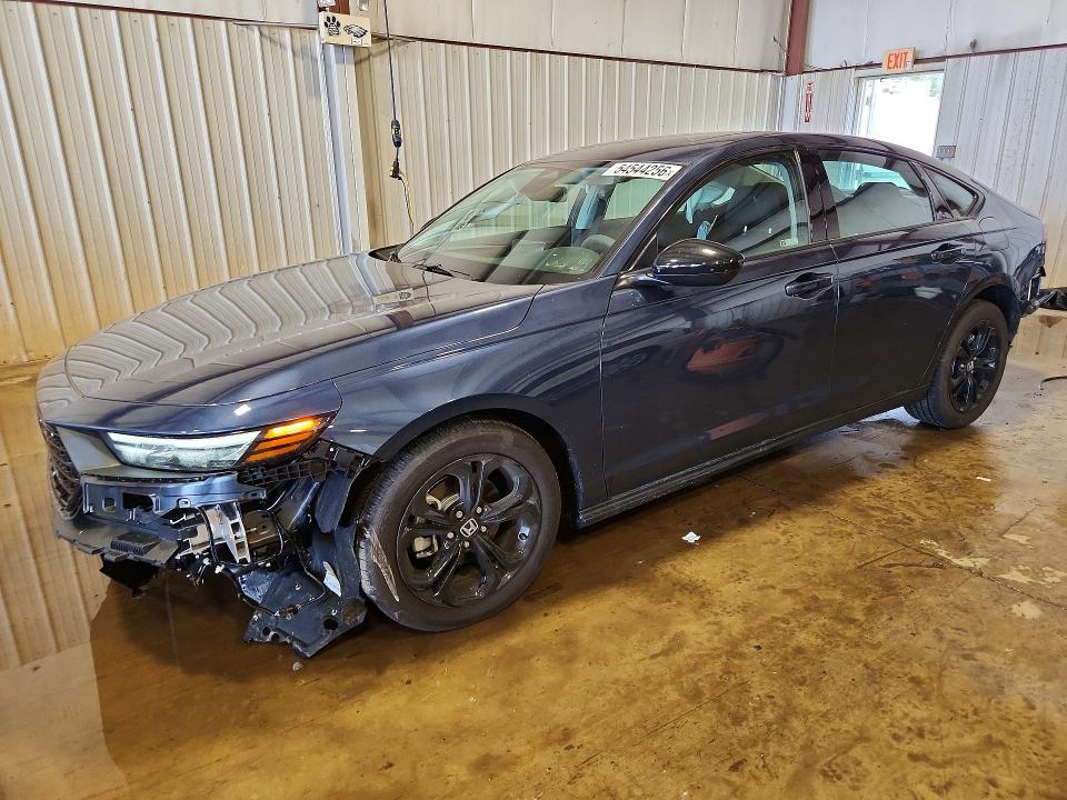 2025 Honda Accord VIN 1HGCY1F49SA057074 COPART salvage auction — FRONT END, Pa - Certificate Of Salvage, sold $8,100 on 2026-07-28 (photo 1)