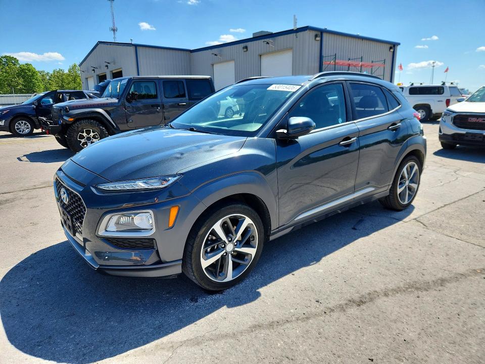 2020 Hyundai VIN KM8K33A59LU433899 COPART salvage auction — HAIL, Mo - Salvage Certificate Of Title, sold $3,600 on 2026-07-27 (photo 1)