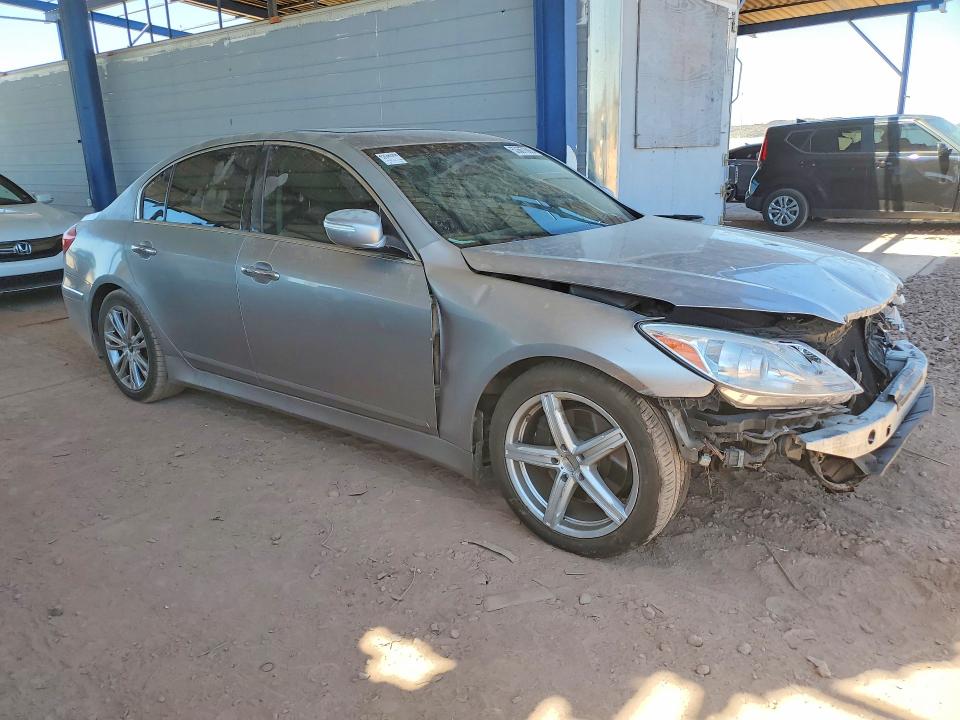 2012 Hyundai VIN KMHGC4DD3CU207582 COPART salvage auction — FRONT END, Az - Certificate Of Title, sold $1,250 on 2026-07-21 (photo 4)