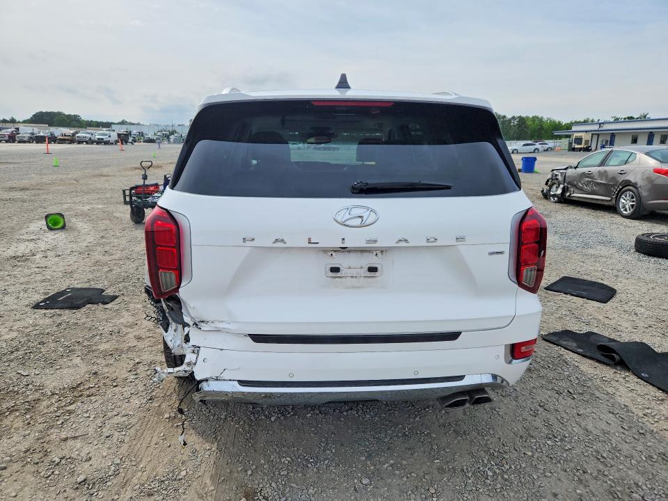 2020 Hyundai Palisade VIN KM8R5DHE5LU169438 COPART salvage auction — REAR END, Nc - Salvage Certificate Of Title, sold $13,800 on 2026-07-13 (photo 6)