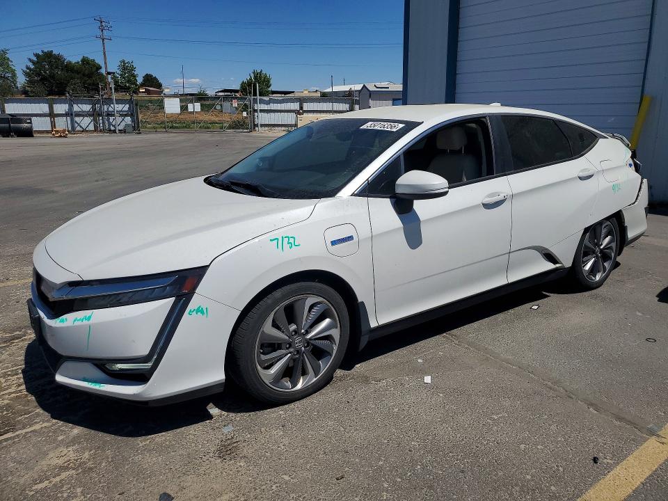 2018 Honda Clarity VIN JHMZC5F31JC001475 COPART salvage auction — REAR END, Id - Salvage Certificate Of Title, sold $4,350 on 2026-07-16 (photo 1)