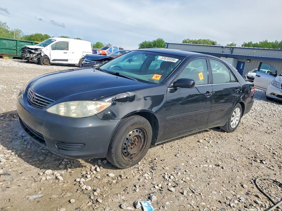 2006 Toyota Camry VIN 4T1BE30KX6U157402 COPART salvage auction — REAR END, MI - CERT OF TITLE-SALVAGE VEHICLE, sold $400 on 2026-07-02 (photo 1)
