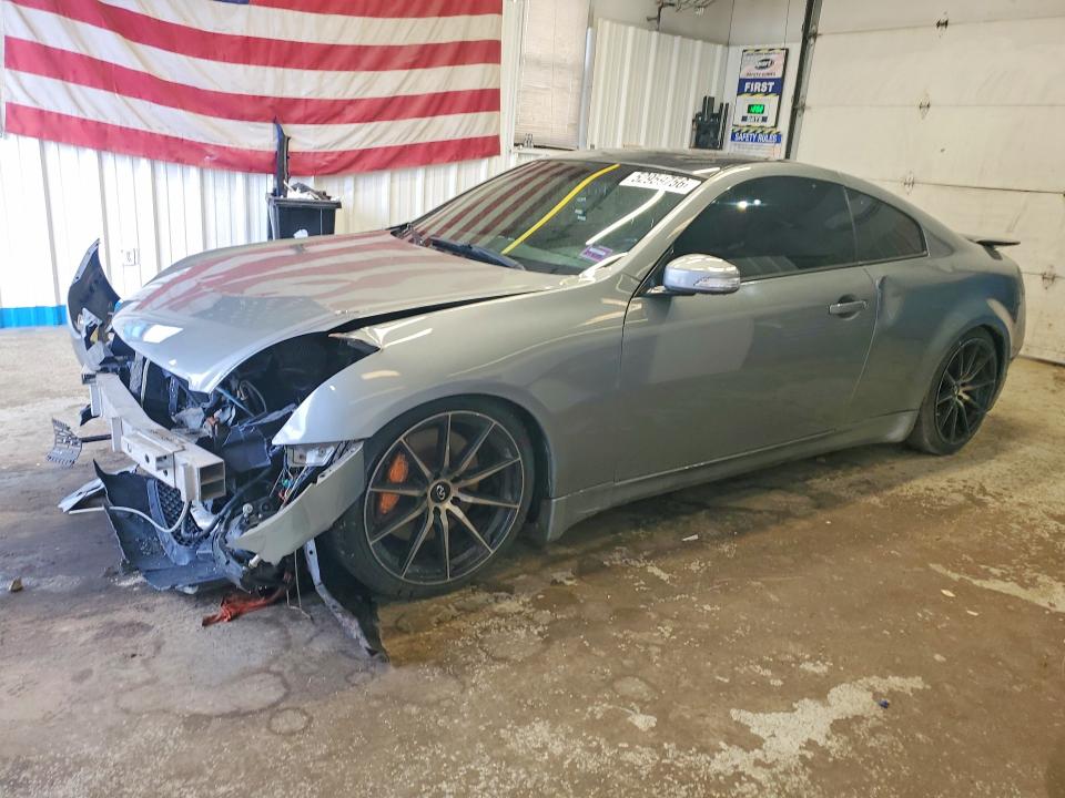 2005 Infiniti G VIN JNKCV54E95M418668 COPART salvage auction — FRONT END, Me - Cert Of Title-Salvage Collisio, sold $450 on 2026-07-09 (photo 1)